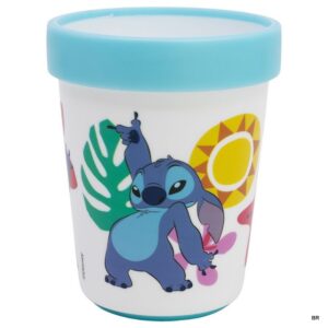 Copo Stitch Antideslizante 260ML ( Apto p/Micro Ondas )ref.75095