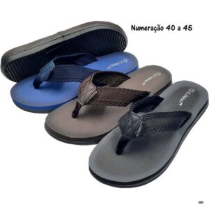 Pack de 6 Pares de Chinelos Homem (40 a 45) ref.26660