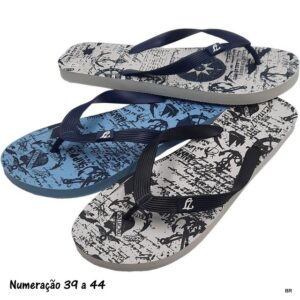 Pack de 12 Pares de Chinelos Homem (39 a 44) ref.26671