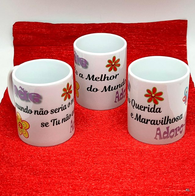 Pack de 3 Canecas c/ Cx Dia da Mãe ref. 5020078