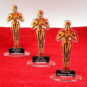 Pack de 3 Placas Acrilicas Dia da Mãe Oscar ref. 5024113