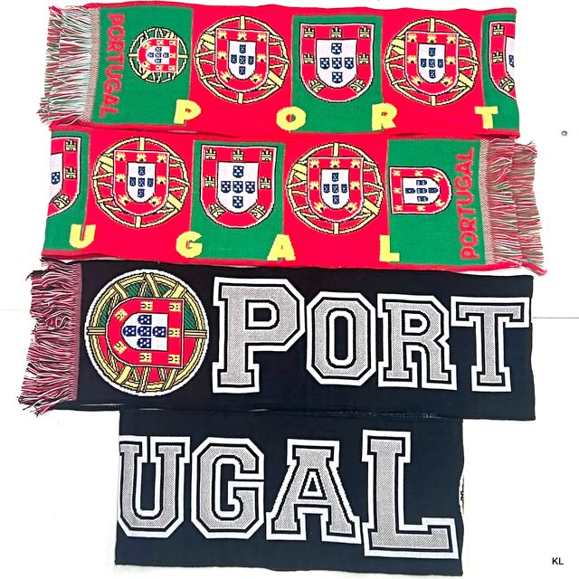 Pack de 2 Cachecol Portugal 100% Acrilico ref.5024895B
