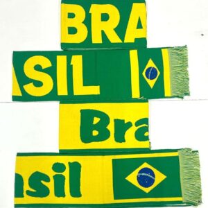 Pack de 2 Cachecol Brasil 100% Acrilico ref.5024896