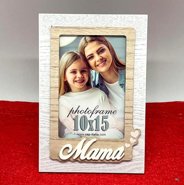 Moldura Dia da Mãe Madeira 10x15cms ref. FZ6246 (Cópia)