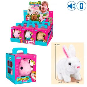 Brinquedo Coelho c/ Som 15x12cms ref.65832