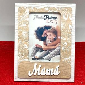 Moldura Dia da Mãe Madeira 10x15cms ref. FE8846