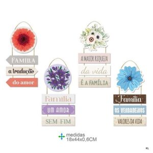 Pack de 4 Placas de Parede ref.BD79157