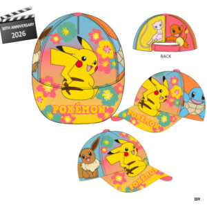 Pack de 2 Bonés Pokemon (nº 52 e 54 )ref.EZ40001