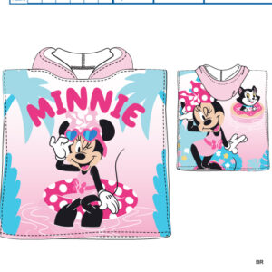 Poncho Minnie Microfibra 55x110cms ref. EZ78130
