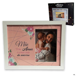 Moldura com Luz Dia da Mãe ref. MAE12300