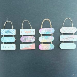 Pack de 4 Iman Boas Energias 6,3x11cms ref. IM79007/8/9/19