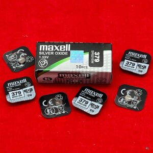 Caixa com 10 Pilhas 379-SR521SW Maxell ref.9541