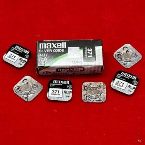Caixa com 10 Pilhas 371-SR920SW Maxell ref.9532