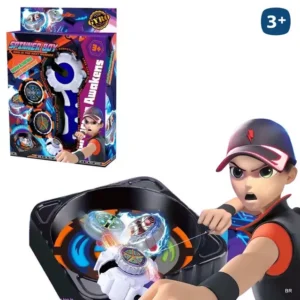 Brinquedo Peão c/Lançador e Arena 21x25cms ref.702718