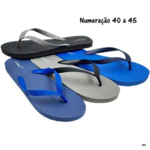 Pack de 12 Pares Chinelos Homem 40 a 45 ref.26822