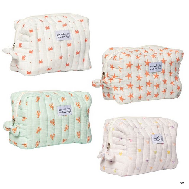 Pack de 2 Necesser Acolchoado 24x12x16cms ref. 2877006
