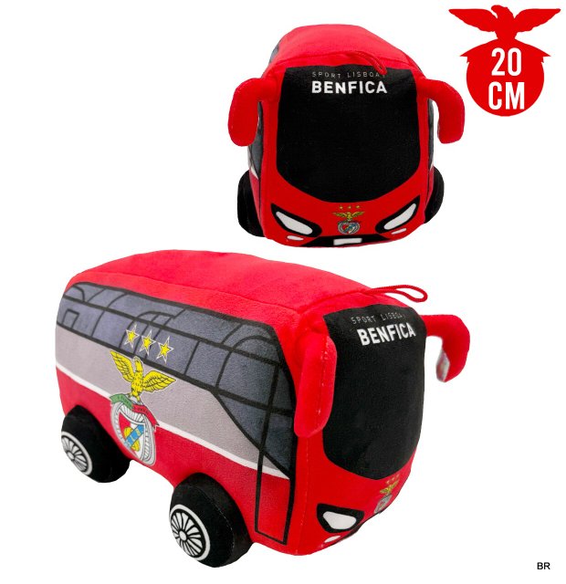Autocarro Peluche SL Benfica 20cms ref.47701