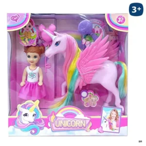 Boneca C/Unicórnio 20x19cms ref.703567