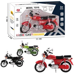 Mota Escala 1:10 Metal/Plastico c/Luz e Som ref.66068 ( pilhas não incluidas)