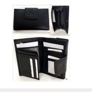 Carteira em Pele Sra. 15x10 cms ref. JD9131 ( Cor: Castanho)