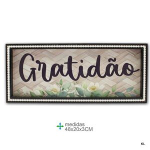 Quadro MDF 48x20cms ref.BD78287