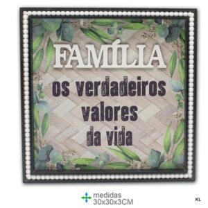 Quadro MDF 30x30cms ref.BD78289