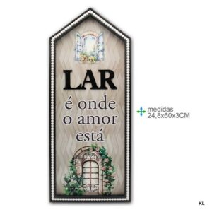 Quadro MDF 25x60cms ref.BD78290