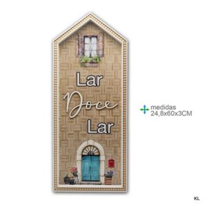 Quadro MDF 25x60cms ref.BD78304