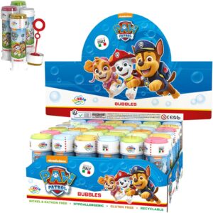 Pack de 6 Bolas de Sabão Patrulha Pata 60ml ref.93000