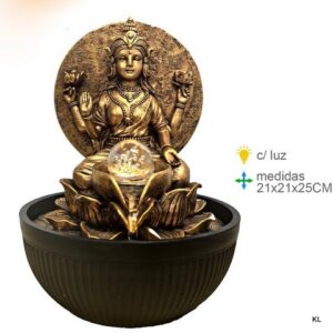 Fonte Resina Lakshmi 21x21x25cms ref.FR79236