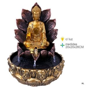 Fonte Resina Buda 20x20x26cms ref.FR79248
