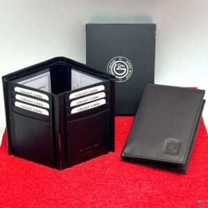 Carteira em Pele 13x9cms Homem  ref.JD9147