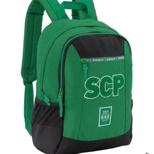 Mochila Sporting CP escolar 43cms ref.SCP89011