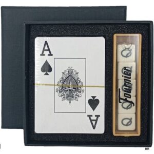 Conjunto Cartas de Jogar + Dados  ref. EA087