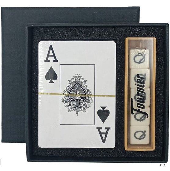 Conjunto Cartas de Jogar + Dados ref. EA087