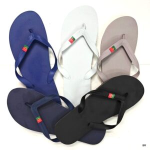 Pack de 12 Pares Chinelos  (40 a 45) Homem c/Bandeira ref.20459
