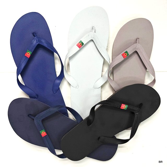 Pack de 12 Pares Chinelos (40 a 45) Homem c/Bandeira ref.20459