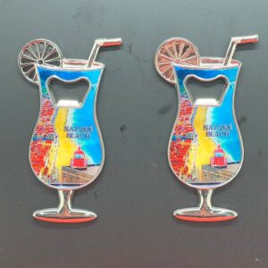 Pack de 2 Íman Abres Cápsulas Nazaré  Metal ref.MUN202931