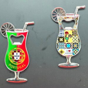 Pack de 2 Íman Abres Cápsulas Portugal  Metal ref.MUN202938/934