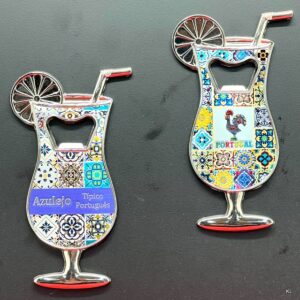 Pack de 2 Íman Abres Cápsulas Portugal  Metal ref.MUN202939/202088