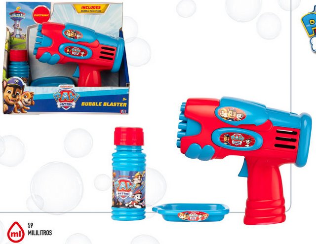 Brinquedo Pistola Bola de Sabão Patrulha Pata ref. 39782