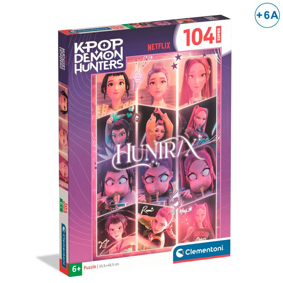 Puzzle K-POP Demon Hunters 104 Peças (+ 6 Anos) 33x48cms ref. CE27242
