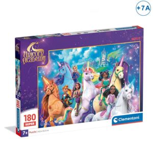 Puzzle Unicornio 180peças + 7Anos 48x33cms ref.CE29802
