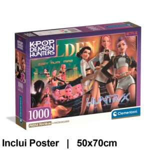Puzzle K-POP 1000peças + Poster 50x70cms ref.CE37126