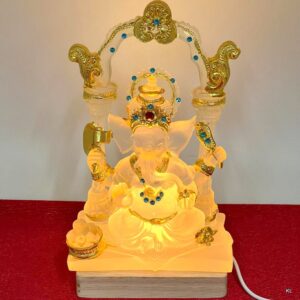 Figura Poliresina Ganesh c/Luz Led 18cms ref. MM045/1