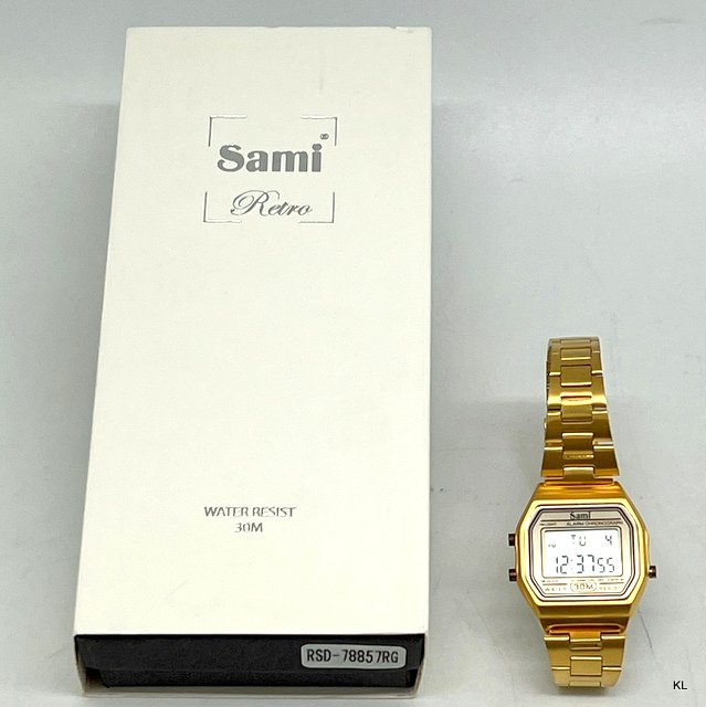 Relógio LCD Gold ref. RSD78857D
