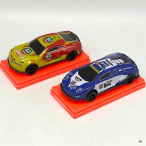 Pack de 2 Carros Fricção com Luz 13cms ref.11128