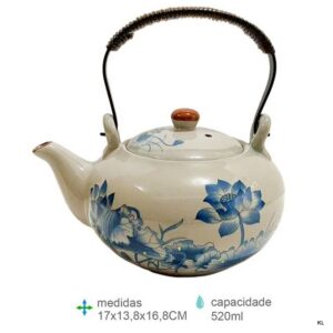 Bule em Cerâmica 520ML 17x13x17cms ref.BC79309