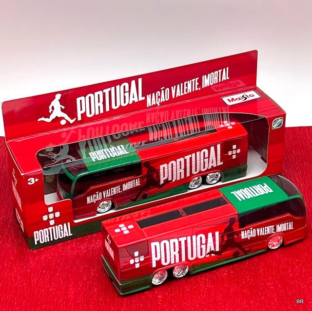 Autocarro Portugal Metal 19x5x5cms ref. 21010