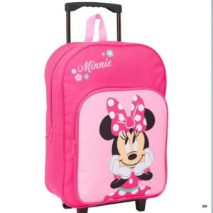 Mochila Escolar Minnie com Rodas 44x31cms ref.642537021